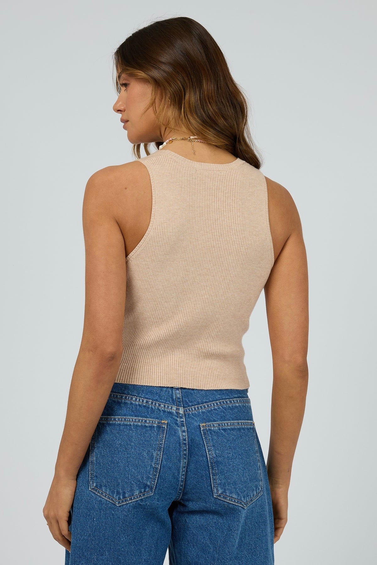 Men's Henley Oatmeal Knit Vest - Casual Button-Up Sweater for Layering in Fall & Winter | Perfect for Outdoor Activities and Office Wear
