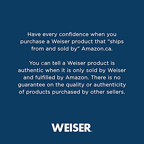 Weiser Troy Matte Black Front Door Knob with Lock and Key - Secure Keyed Entry Door Handle for Exterior & Interior Doors - Traditional Style for Home, Office, Bedroom & Bathroom - Perfect for Enhanced Home Security and Privacy