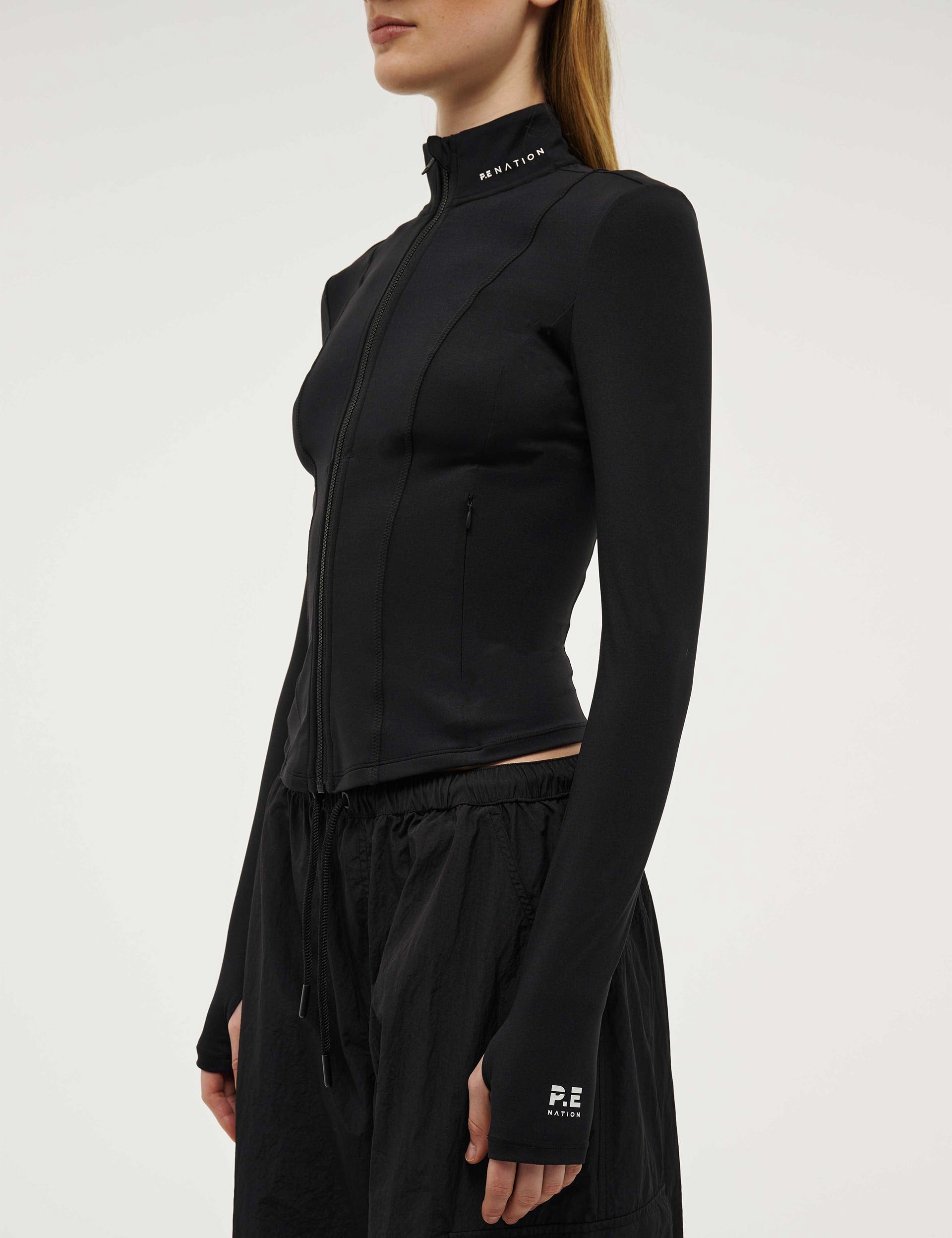 Premium Black Breakthrough Jacket for Men & Women - Lightweight Waterproof Windbreaker for Outdoor Hiking, Running & Travel