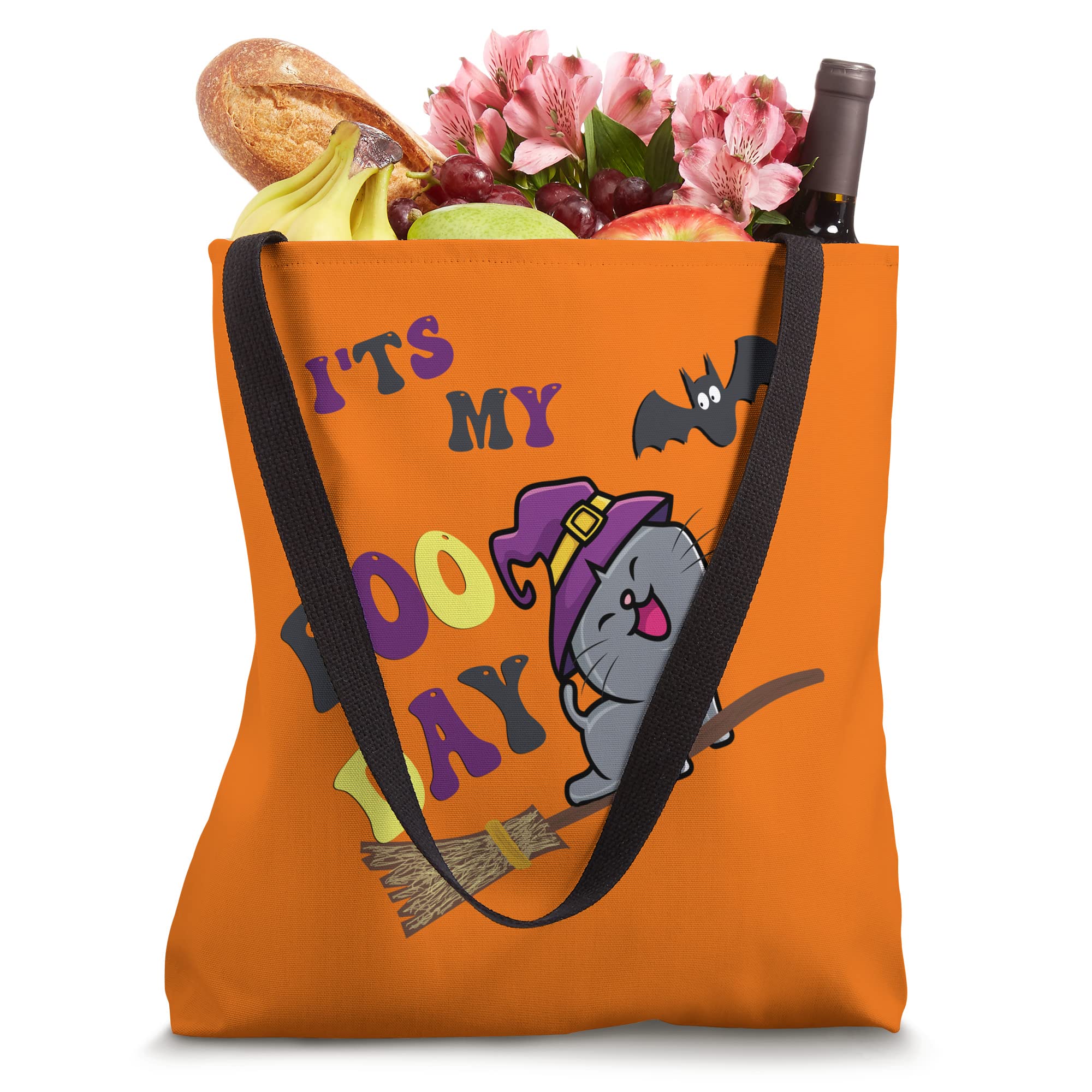 Birthday Cute It's My Boo Day! Halloween Tote Bag - Perfect for Trick or Treating, Parties, and Everyday Use