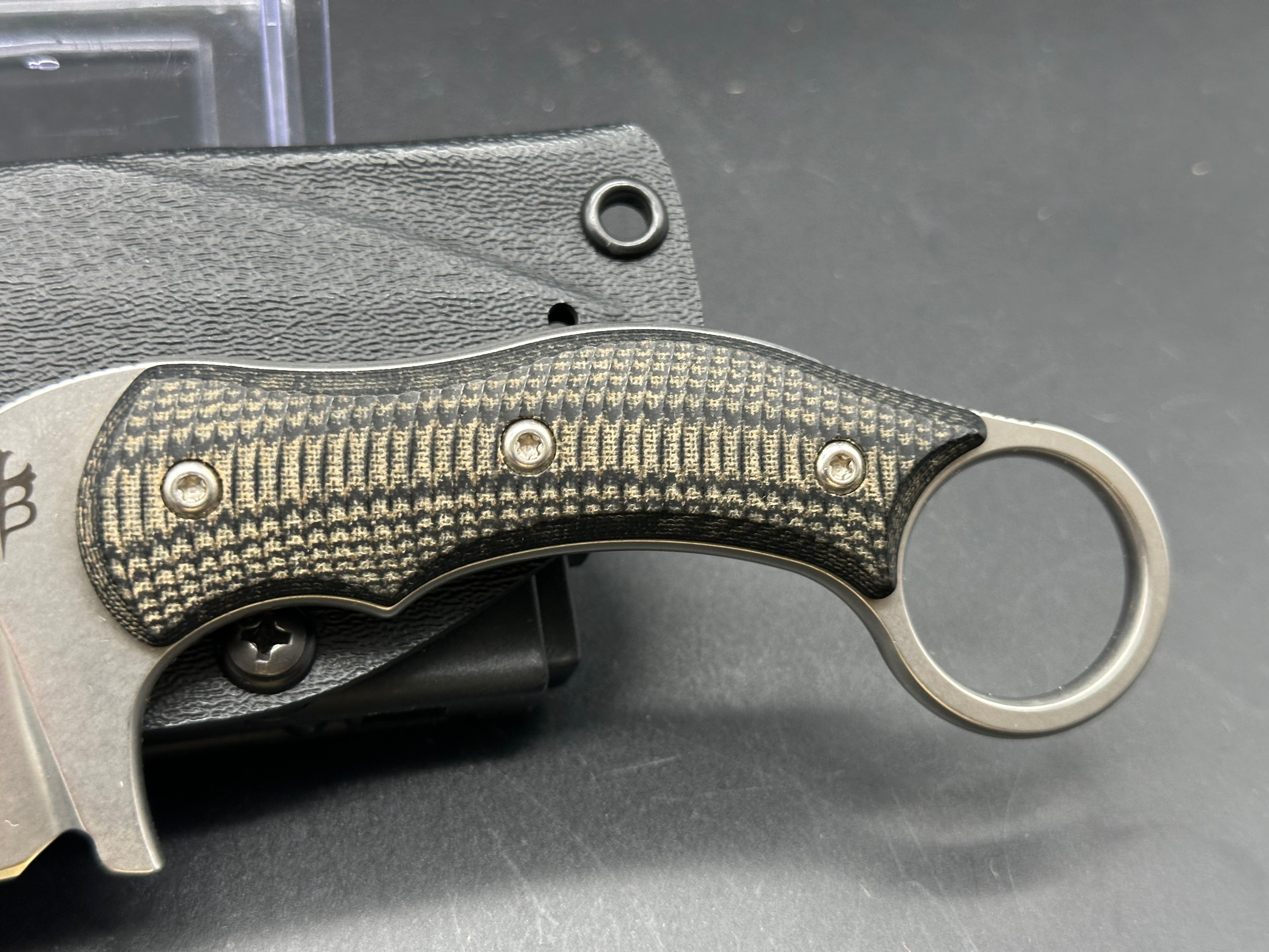 Borka S Rambit Folding Knife - Premium M390 Steel Blade, EDC Pocket Knife for Outdoor, Camping, Hunting & Everyday Carry