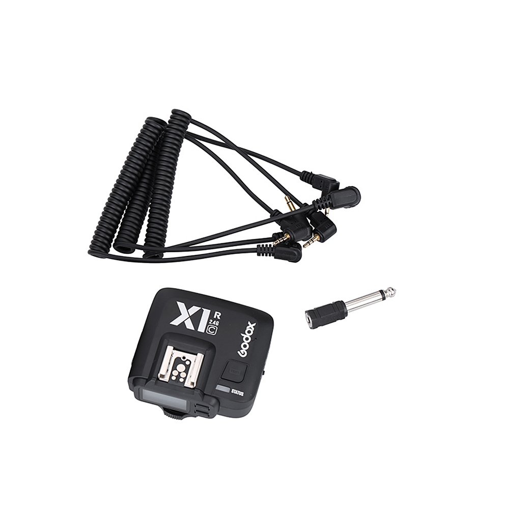 Godox X1R-C 32 Channel TTL Wireless Flash Receiver & Shutter Release for Canon EOS Cameras - 1/8000s Sync Speed, Compatible with X1T-C Transmitter - Perfect for Studio Photography, Wedding & Event Shooting