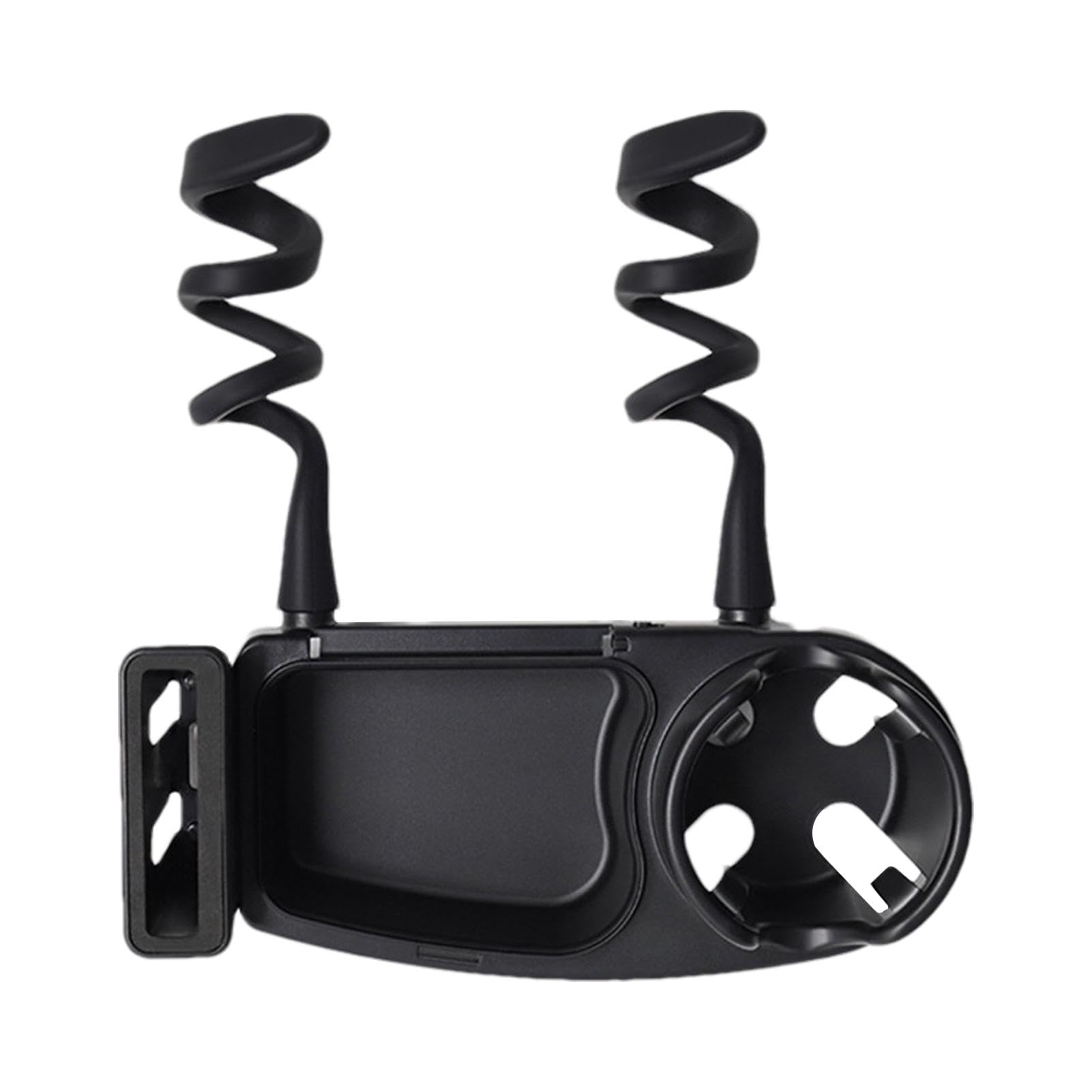 Stroller Snack Tray Organizer - Flexible Cup Holder & Multifunctional Food Tray for Baby Strollers & Car Seats | Soft Attachable Toddler Feeding Tray for Snacks, Drinks & Meals | Perfect for On-the-Go Parents & Outdoor Activities