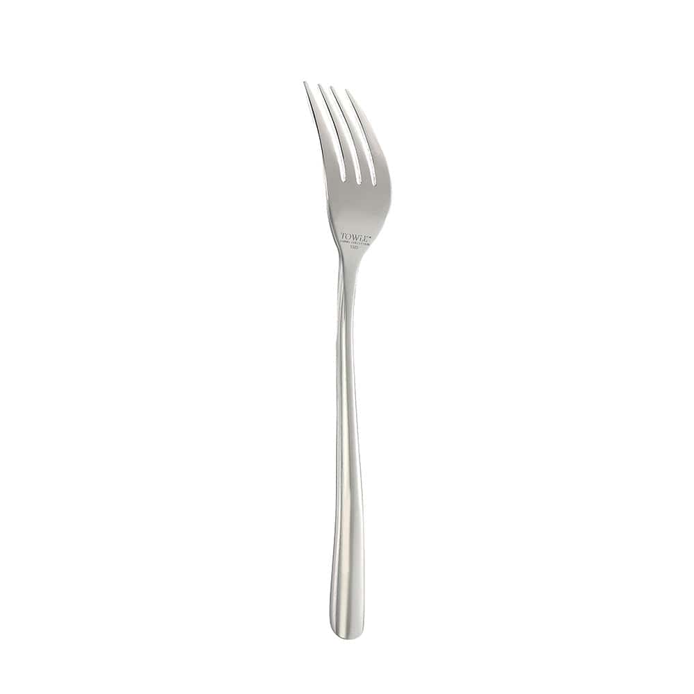 Wave Forged 42-Piece Stainless Steel Flatware Set - Service for 8 - Elegant Dinnerware for Formal Dining, Wedding Gifts & Holiday Entertaining