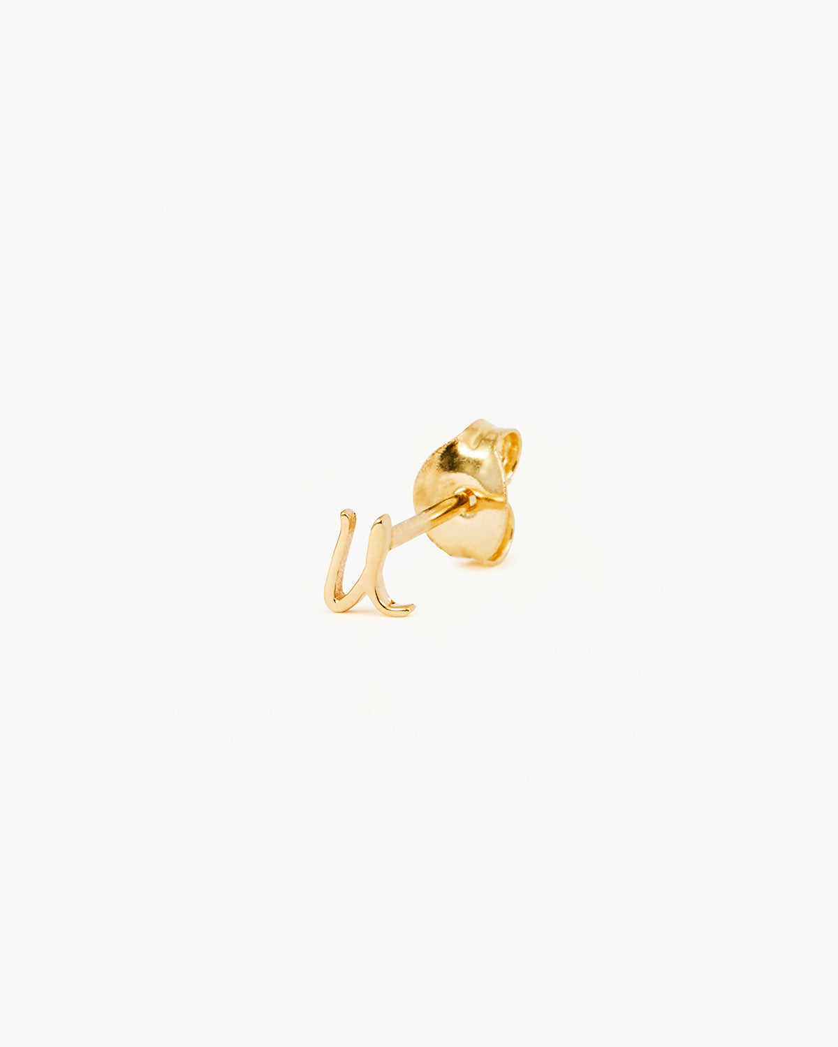 14K Solid Gold Love Letter Earrings - Dainty Romantic Jewelry for Women - Perfect Gift for Anniversary, Valentine's Day & Everyday Wear