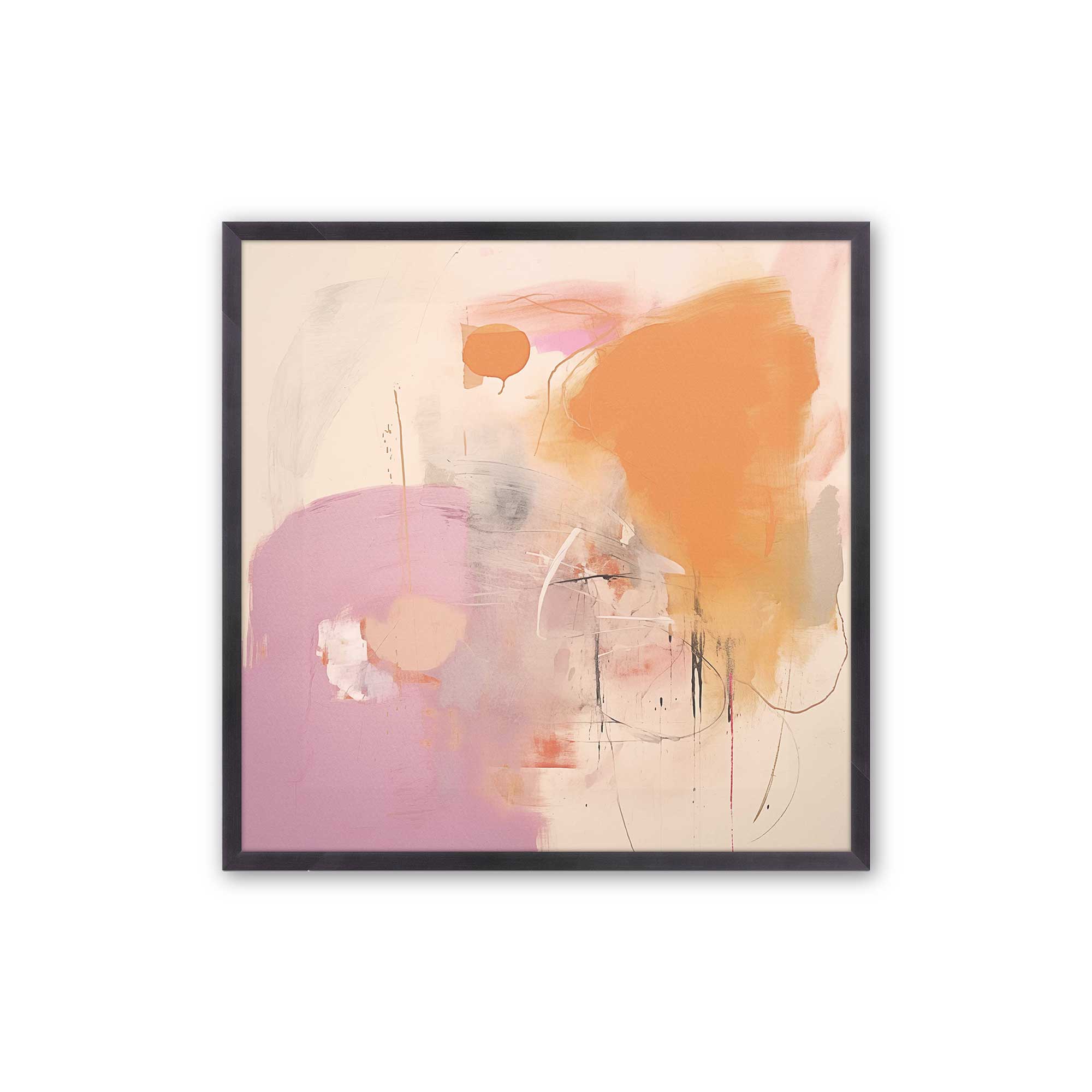 Cotton Candy Delight v1 Print - Vibrant Wall Art Decor for Kids Room, Nursery & Playroom - Perfect for Birthday Parties & Sweet Themed Events