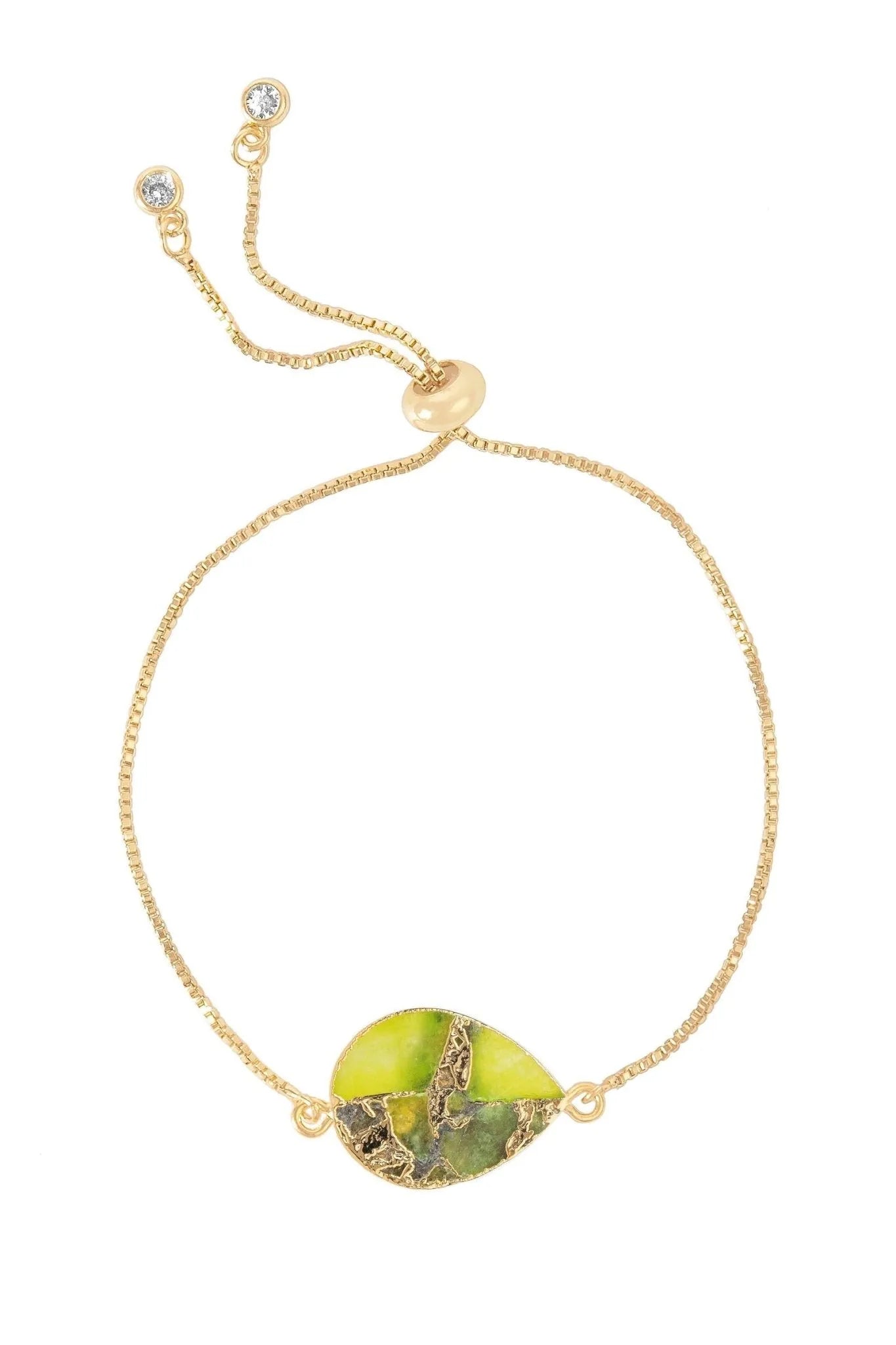 Mojave Pear Stone Bracelet for Women - Natural Gemstone Beaded Bracelet for Healing & Energy - Perfect for Yoga, Meditation & Spiritual Gifts