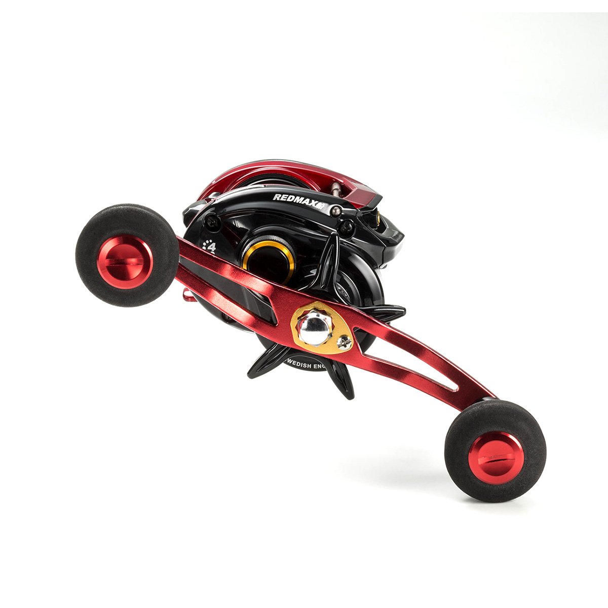 Abu Garcia REDMAX Ship 3 Bait Fishing Reel - High Performance Saltwater & Freshwater Spinning Reel for Bass, Trout, and Walleye Fishing | Perfect for Shoreline, Boat, and Kayak Angling