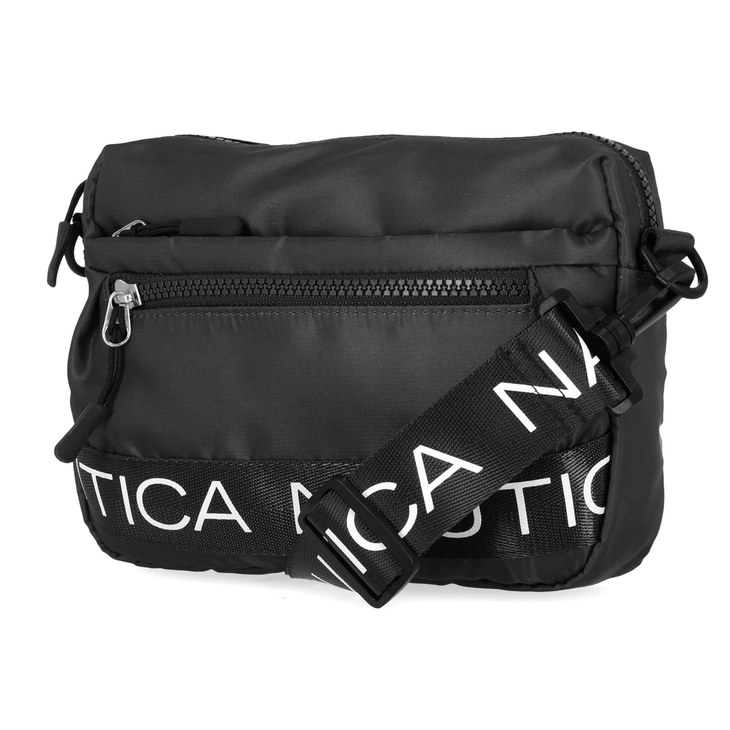 Nautica Adjustable Nylon Crossbody Belt Bag for Men & Women - Perfect for Travel, Gym, and Everyday Use