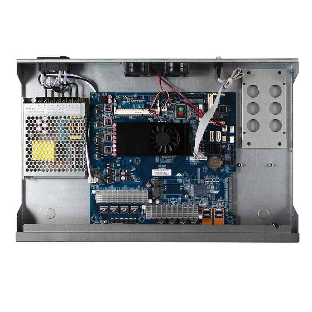 1U Rackmount Firewall & VPN Router PC with OPNsense, Intel i7 2620M/2640M, 8GB RAM, 128GB SSD, 8 Intel LAN Ports - Ideal for Small Business Network Security & Data Protection