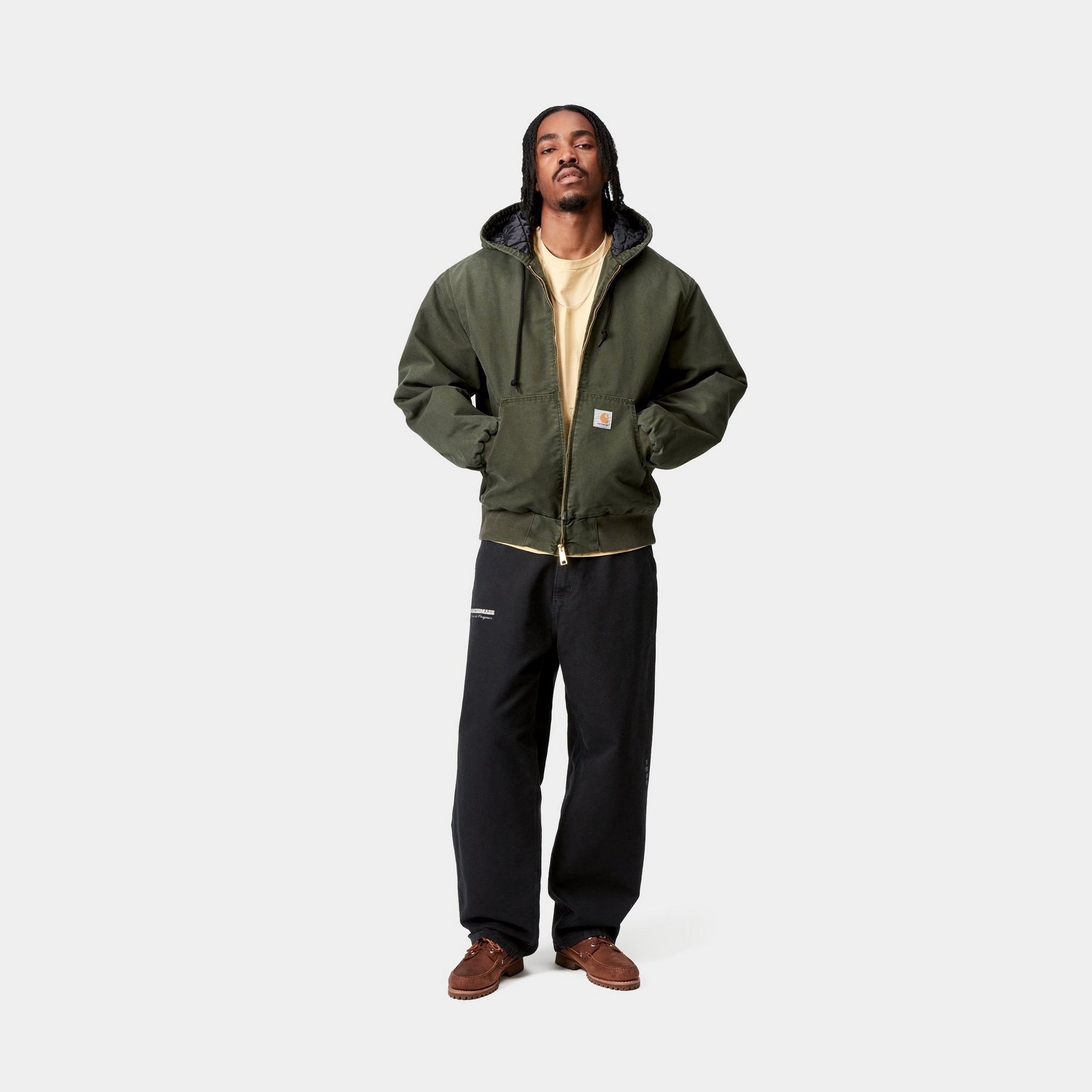 OG Single Knee Graphic Pants - Black Heavy Stone Wash Denim | Streetwear, Hip Hop Fashion & Urban Style for Men