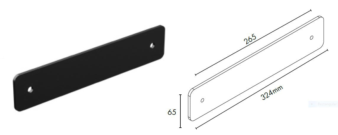 Heavy Duty Security Top Plate - Durable Metal Reinforcement for Door Frames & Windows | Ideal for Home Security, Commercial Buildings & Apartment Protection