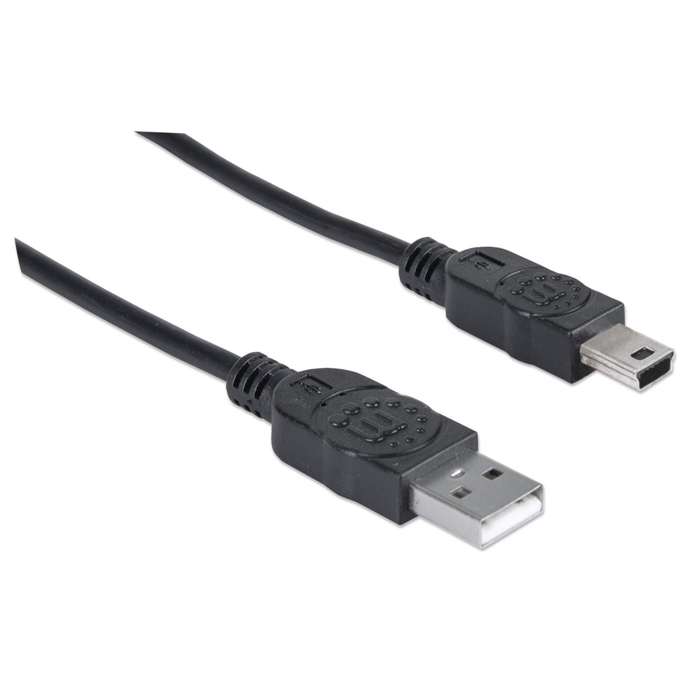 High-Speed USB Mini B Cable - 5-Pack for Cameras, Printers & External Hard Drives | Fast Data Transfer & Charging | Durable & Tangle-Free Design for Home & Office Use