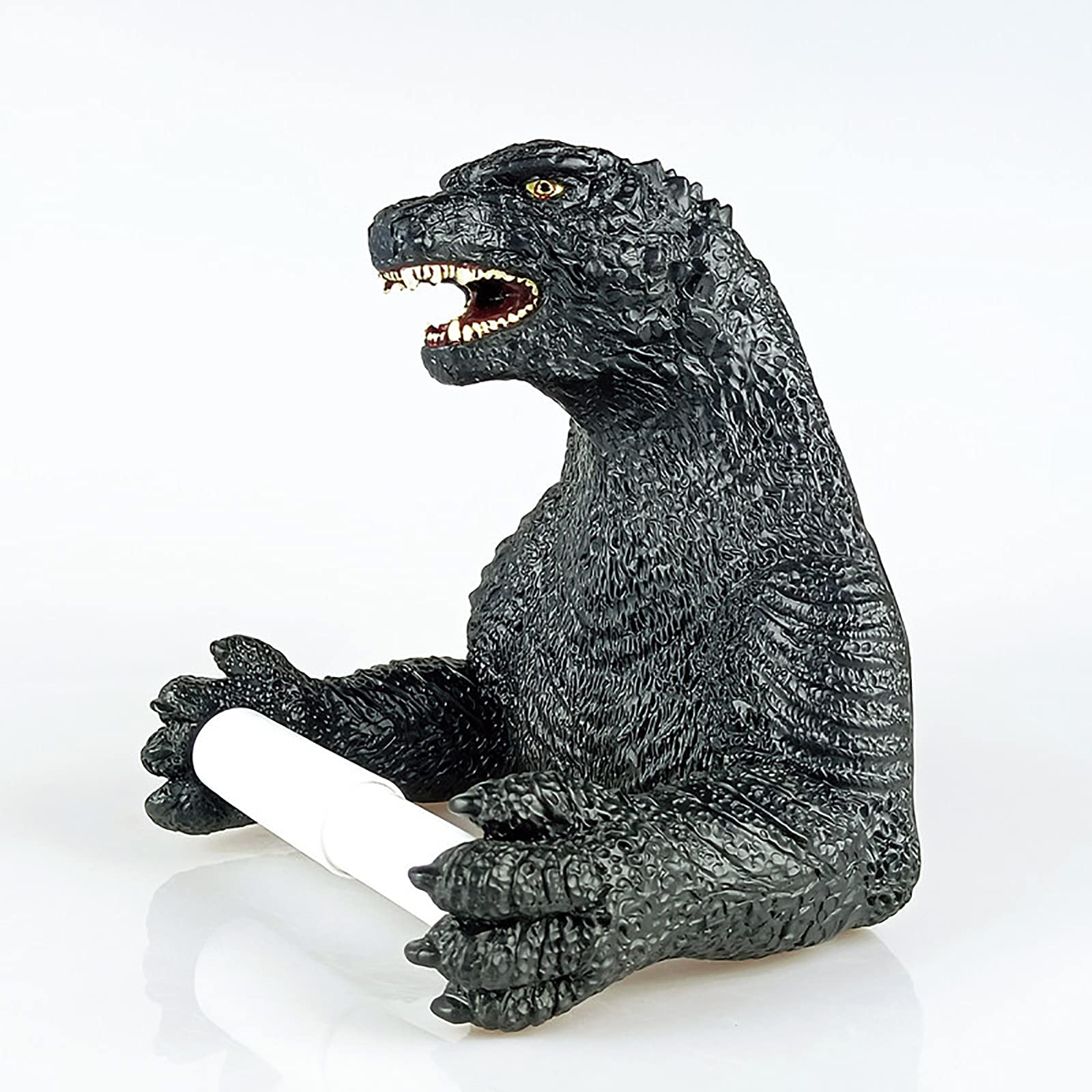 DSAK 3D Godzilla Toilet Paper Holder - Creative Dinosaur Tissue Roll Stand for Bathroom, Kitchen & Home Decor | Durable & Stylish Household Tissue Box Organizer