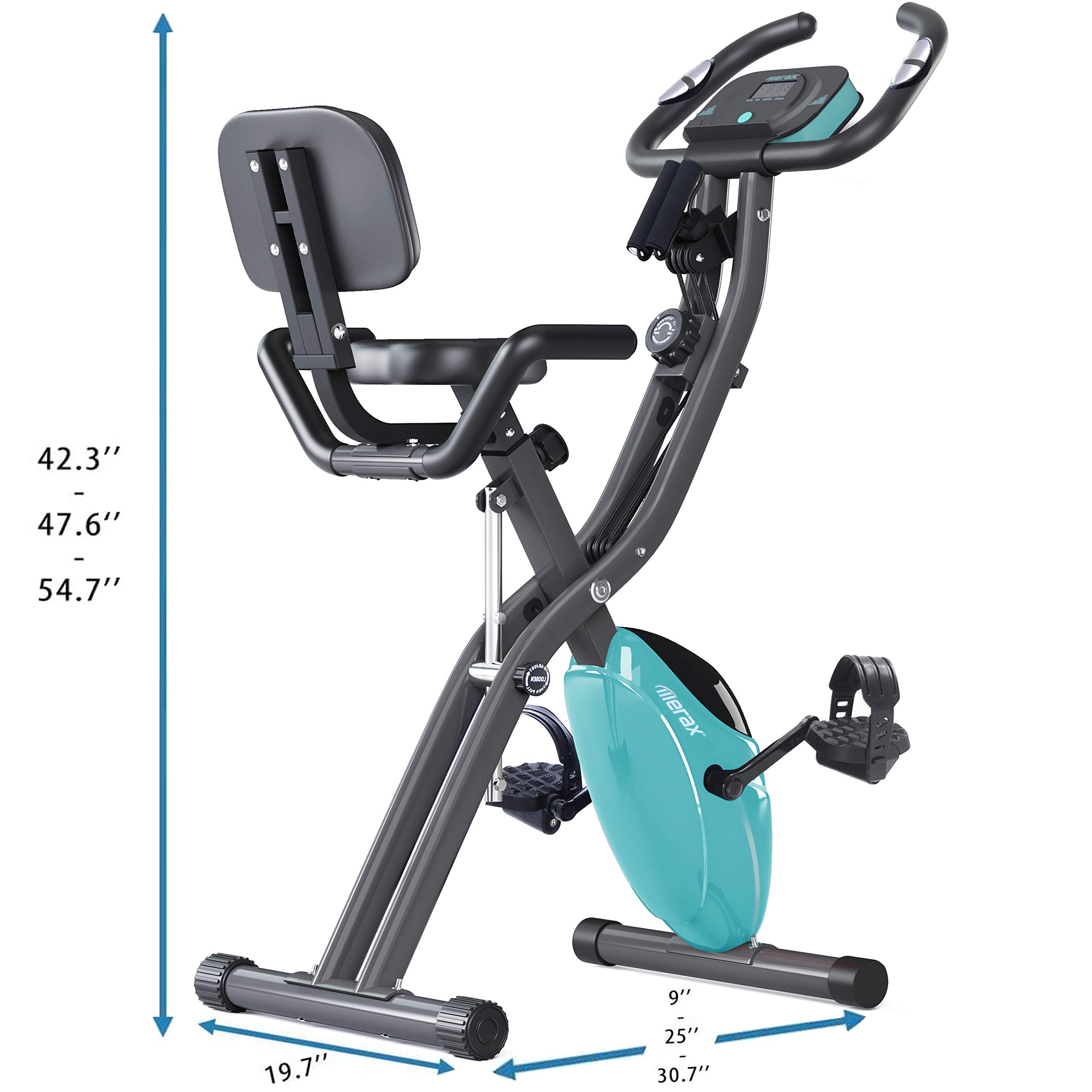 Merax Indoor Cycling Exercise Bike - Adjustable Stationary Bike for Home Workouts | Cardio Training & Fitness Cycling for Weight Loss & Endurance Building