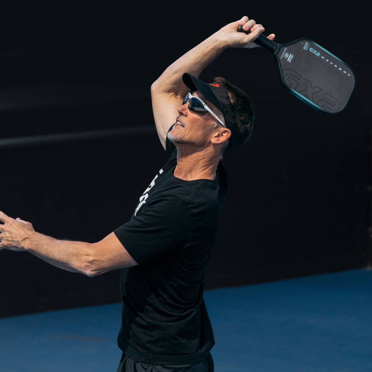 Gearbox GX2 Integra XL Pickleball Paddle - 8.0 oz Lightweight Carbon Fiber Paddle with Cushion Grip - USAPA Approved for Tournament Play - Perfect for Beginners & Advanced Players (Demo/Rental Available) - Ideal for Outdoor & Indoor Pickleball Games, Training Sessions and Competitive Matches