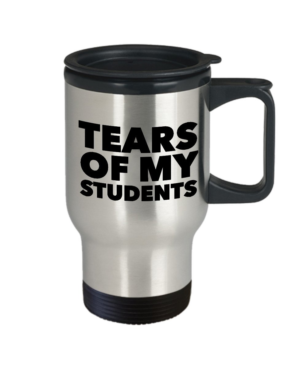 HollyWood & Twine Professor Travel Mug - Stainless Steel Coffee Cup with Lid - Funny Teacher Gift for Educators, Graduation, Back to School - Perfect for Classroom, Office & Commuting