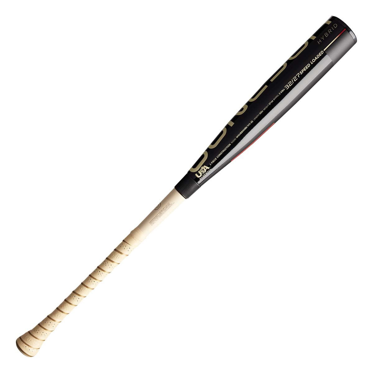 Warstic 2025 Bonesaber Hybrid Black Cobra Edition USA Baseball Bat - Premium Adult Baseball Bat for Training & Games - Perfect for League Play, Practice & Home Defense