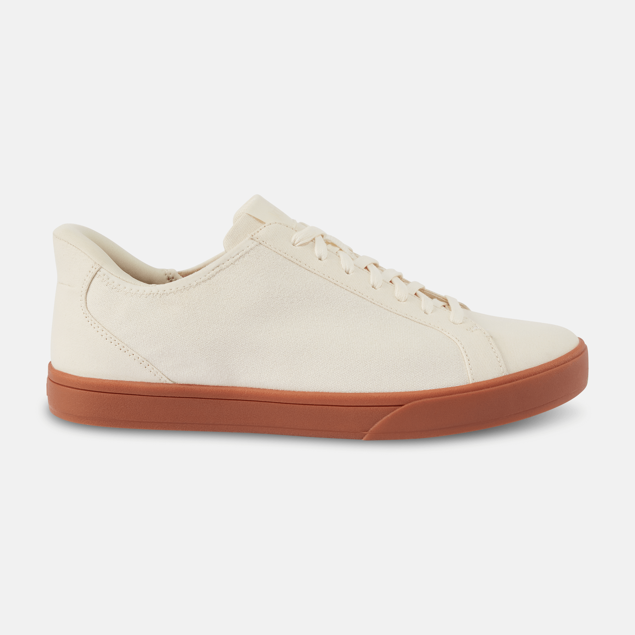 Men's Irvine Sneakers - Pristine White & Gum Sole - Casual Walking Shoes for Men | Perfect for Everyday Wear, Gym & Outdoor Activities