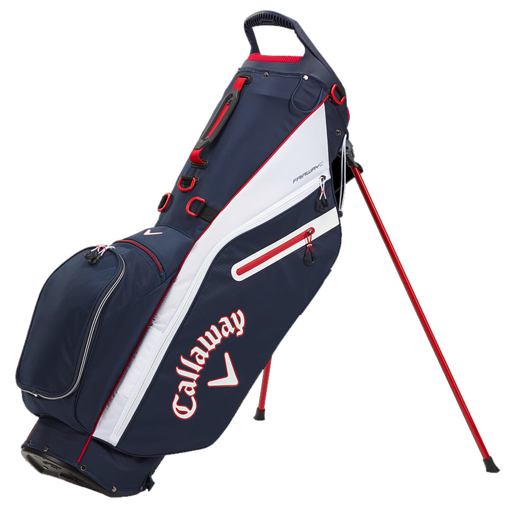 Callaway Fairway C Double Strap Golf Stand Bag 2021 - Lightweight Golf Bag with 14-Way Divider, Comfortable Shoulder Straps - Perfect for Golf Course & Driving Range Practice