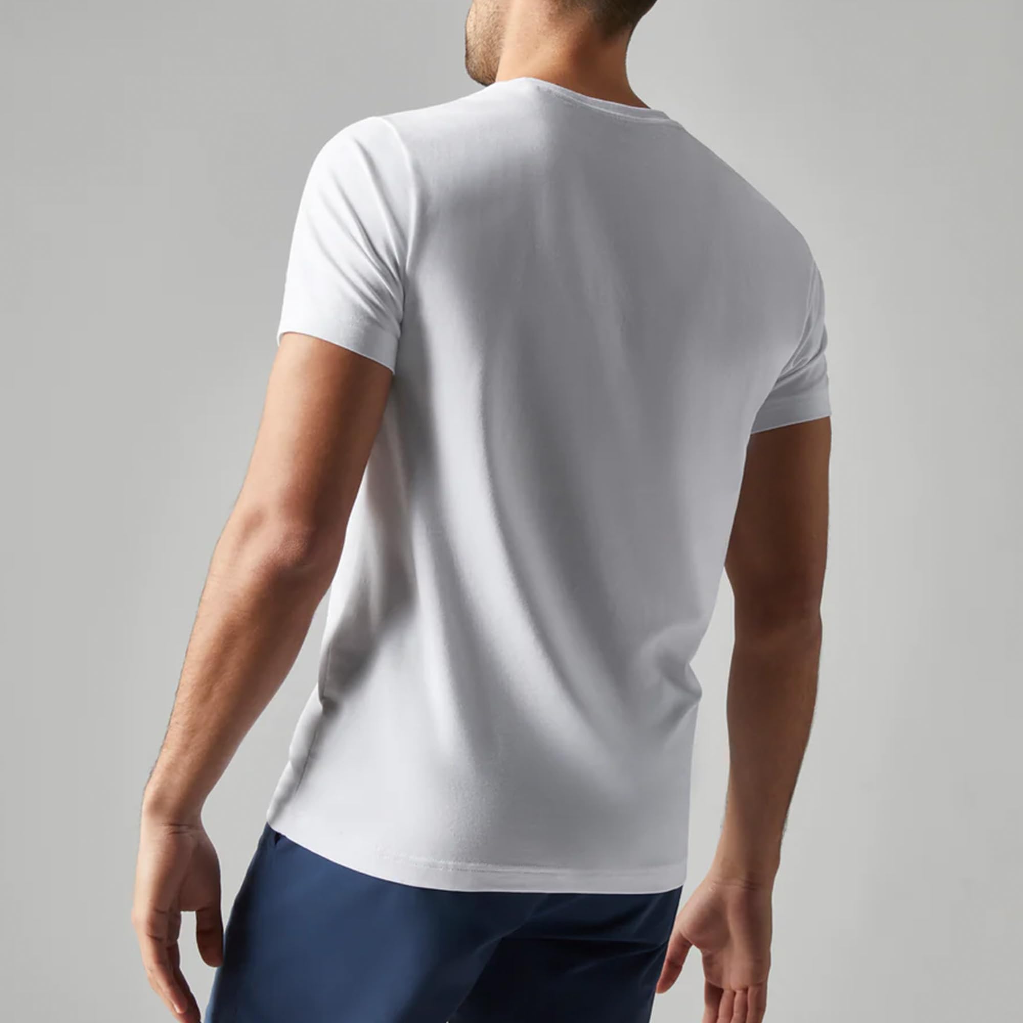 Rhone Element Men's T-Shirts - Ultra-Soft Organic Peruvian Pima Cotton Tees for Everyday Wear | Gym, Workout, Casual & Office Wear