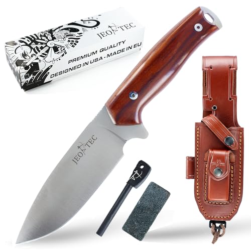 COCOBOLO WOOD - Leather Sheath
