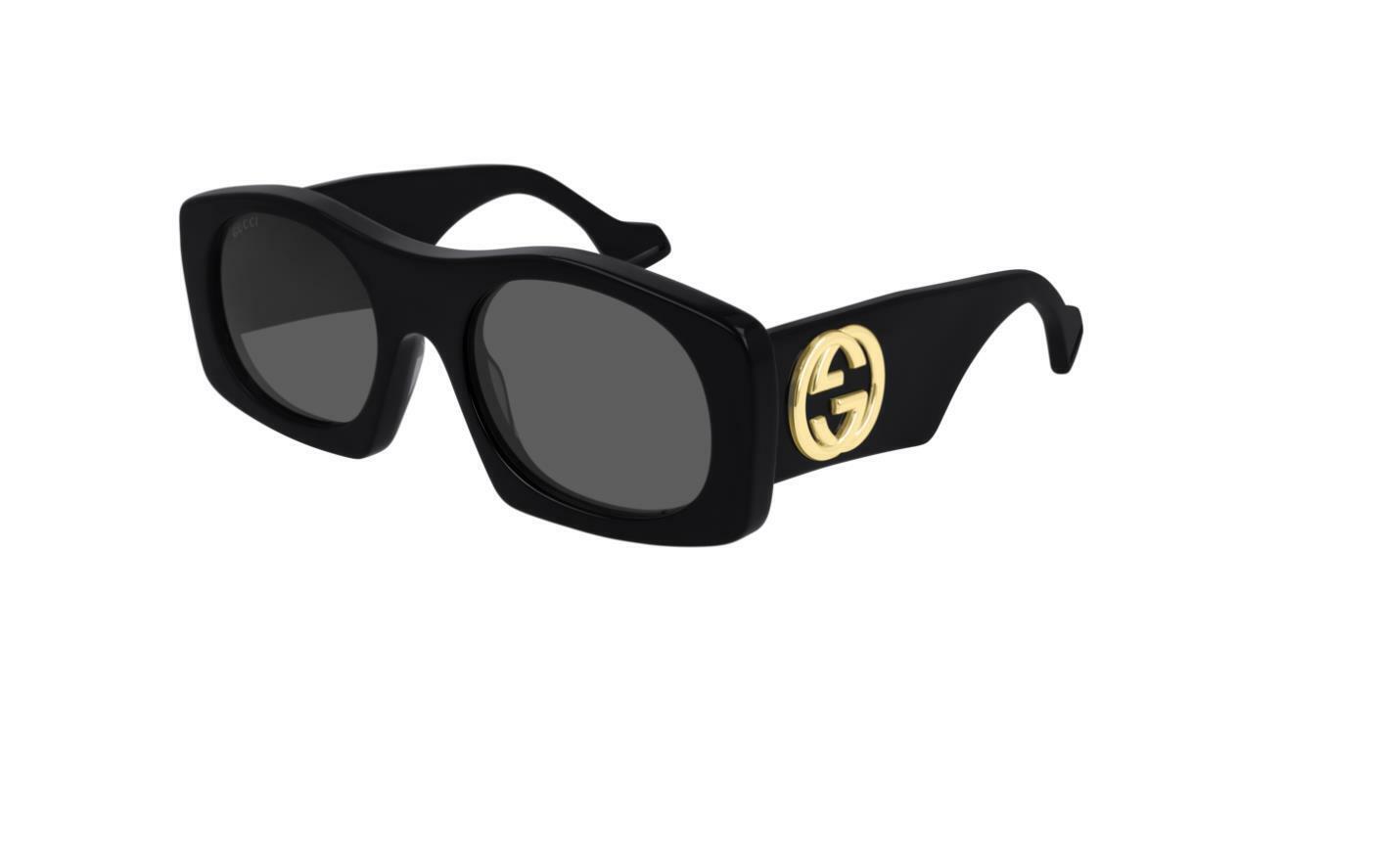 Gucci GG 0628 S 002 Black/Grey Sunglasses for Women - Luxury Designer Shades for Fashion & UV Protection | Perfect for Beach, Driving & Outdoor Activities