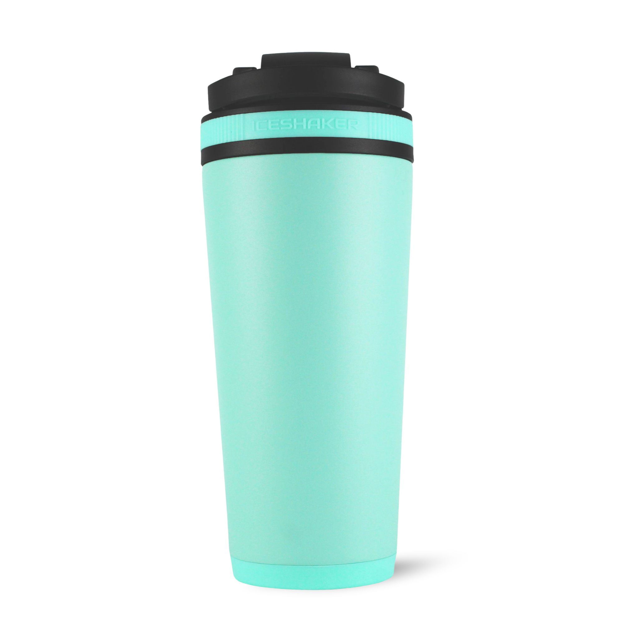 Premium Stainless Steel Ice Shaker Bottle - Leakproof Protein Shaker for Gym, Workouts & Travel - BPA-Free Fitness Water Bottle with Mixing Ball - Ideal for Protein Powder, Pre-Workout & Smoothies