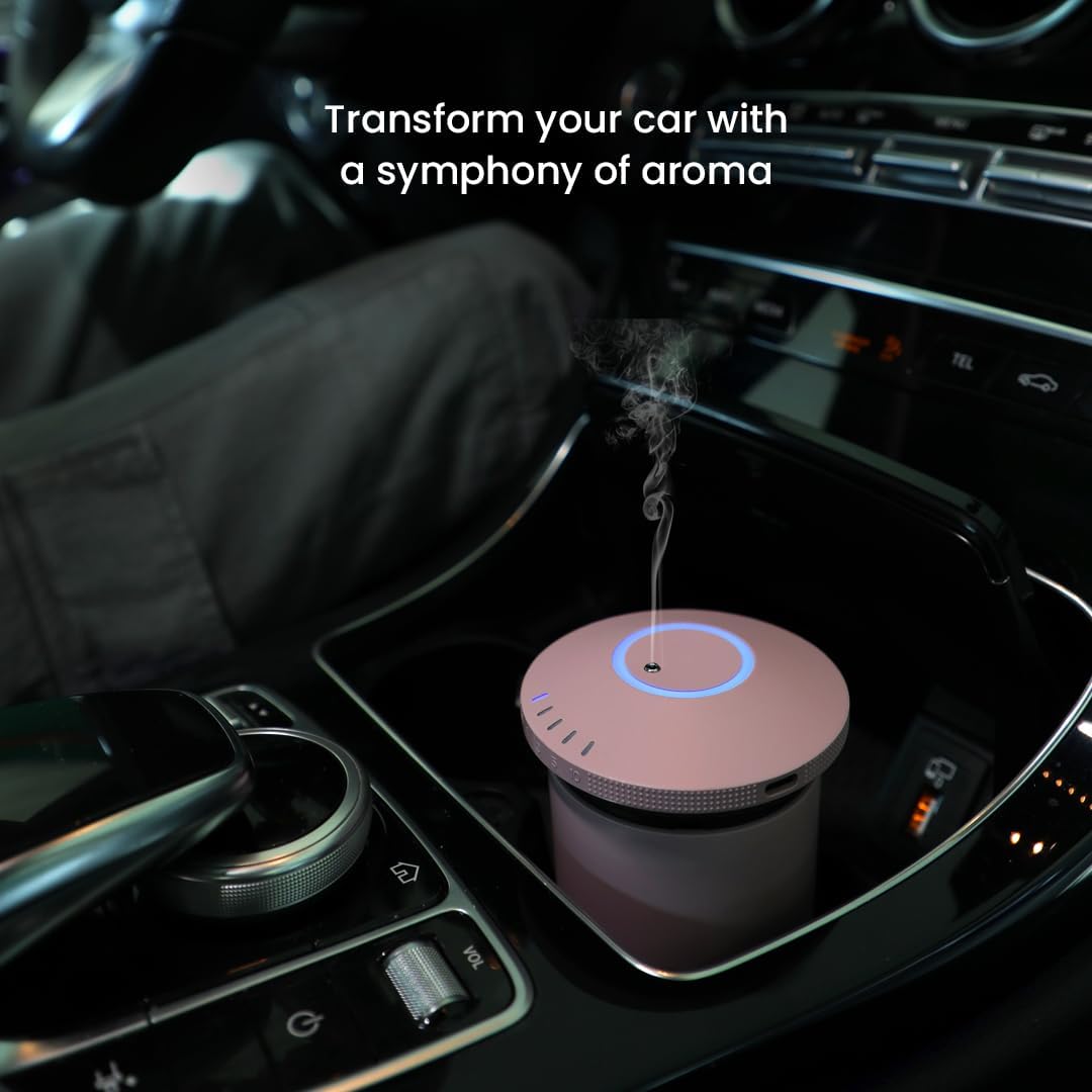Dr Scent Portable Essential Oil Diffuser (10ml) - Aromatherapy for Home, Office & Travel Relaxation