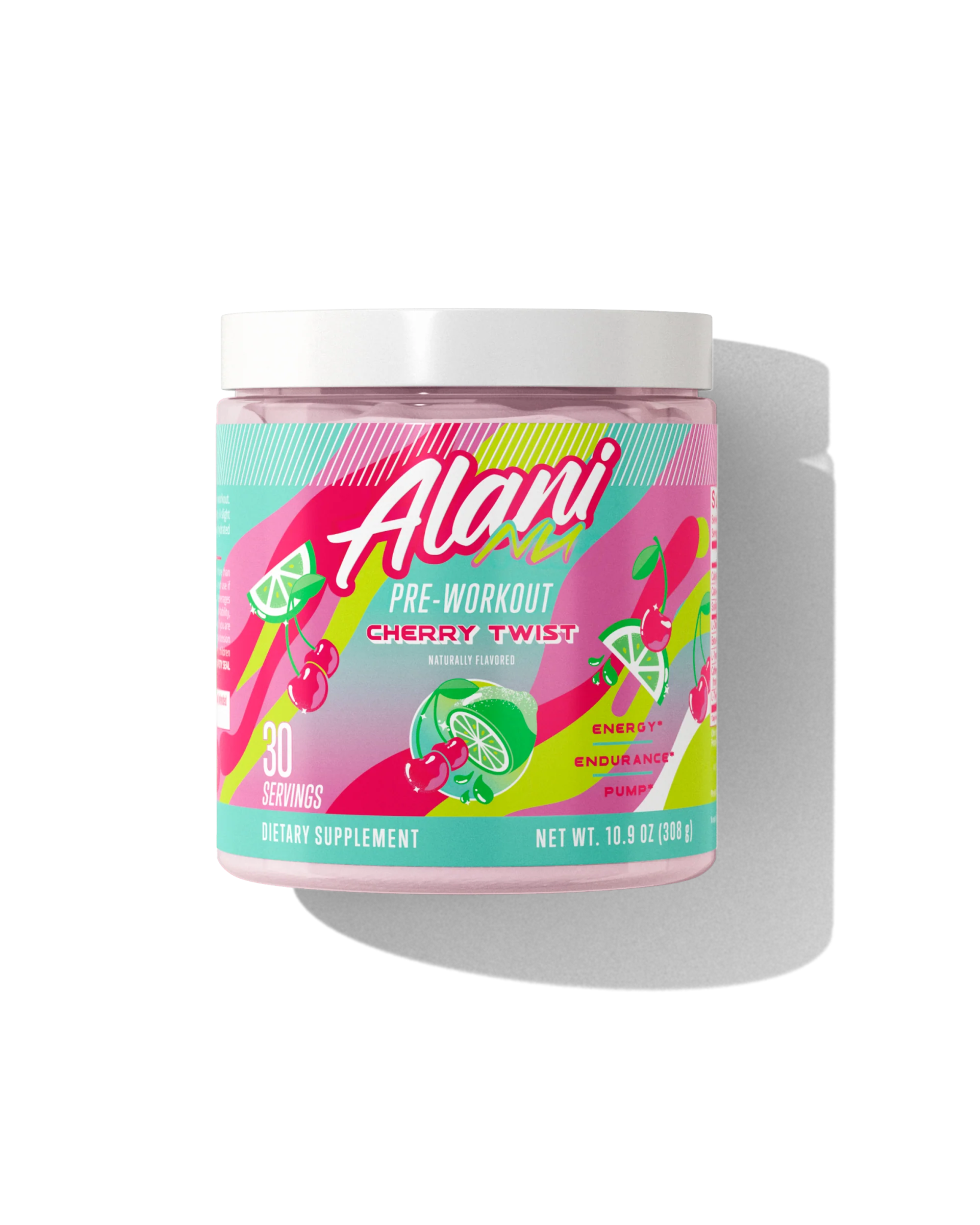 Alani Nu Original Pre Workout Powder - Energy & Focus Booster for Gym, Running & Fitness Training | Berry Lemonade Flavor