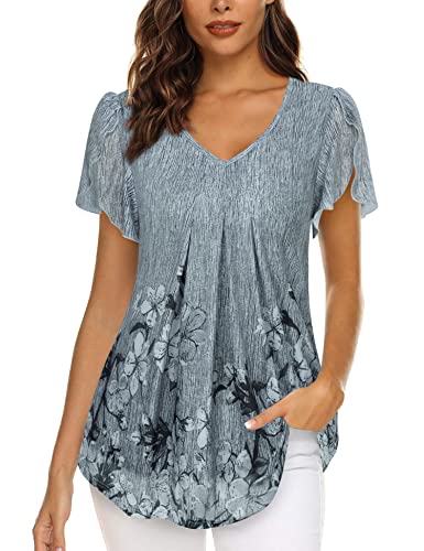 Grey Floral