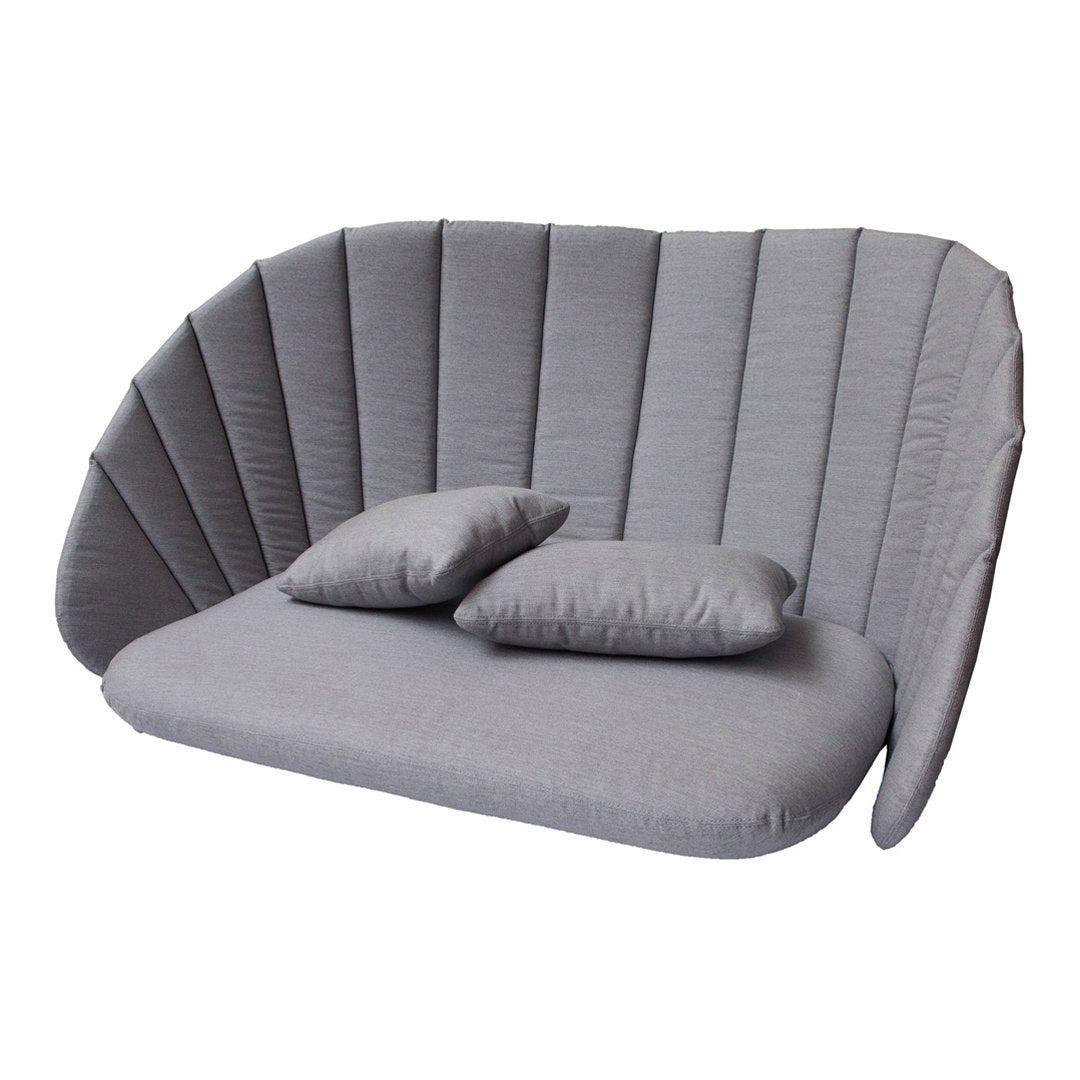 Peacock Wing 2 Seater Sofa Cushion Set - Soft Comfortable Throw Pillow Covers for Living Room, Bedroom, and Outdoor Patio Furniture