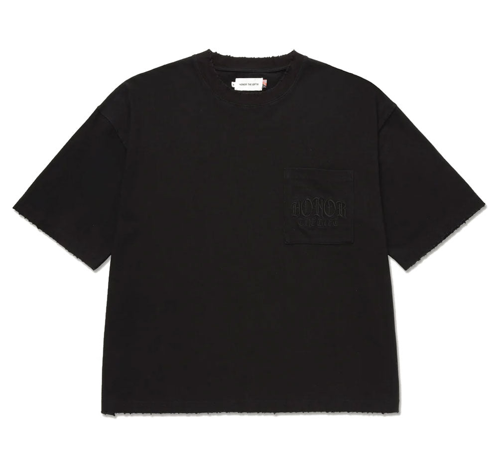Embroidered Pocket T-Shirt for Men & Women - Soft Cotton Casual Tee with Chest Pocket - Perfect for Everyday Wear, Outings & Layering
