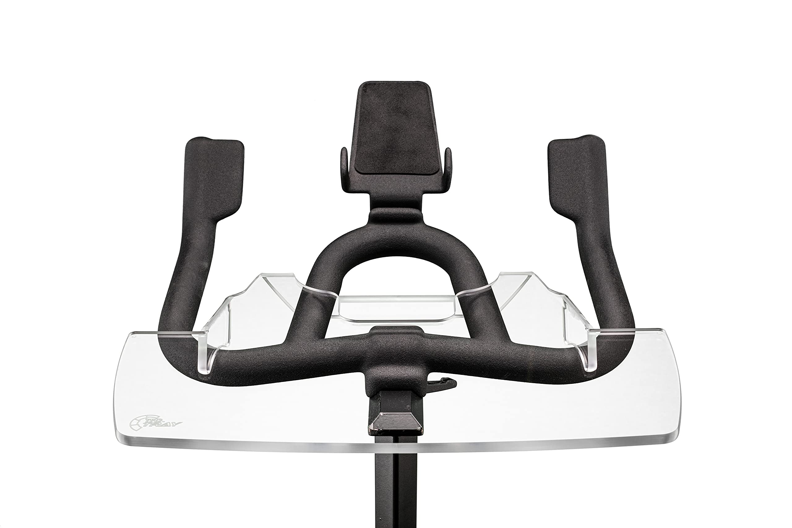Premium Acrylic Bike Desk Tray for Schwinn IC4 & Bowflex C6 - USA Made Laptop/Tablet/Phone Holder - Perfect for Workouts, Home Office & Multitasking While Cycling