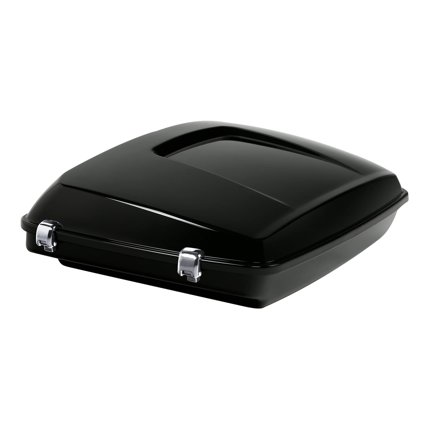 XMTMOTO 5.5 Inch Razor Tour Pack Trunk for Harley Davidson Touring Electra Glide Road King Street Glide Road Glide 2014-2021 - Black Earth & Vivid Black Motorcycle Luggage - Perfect for Long Rides, Road Trips and Storage Solutions