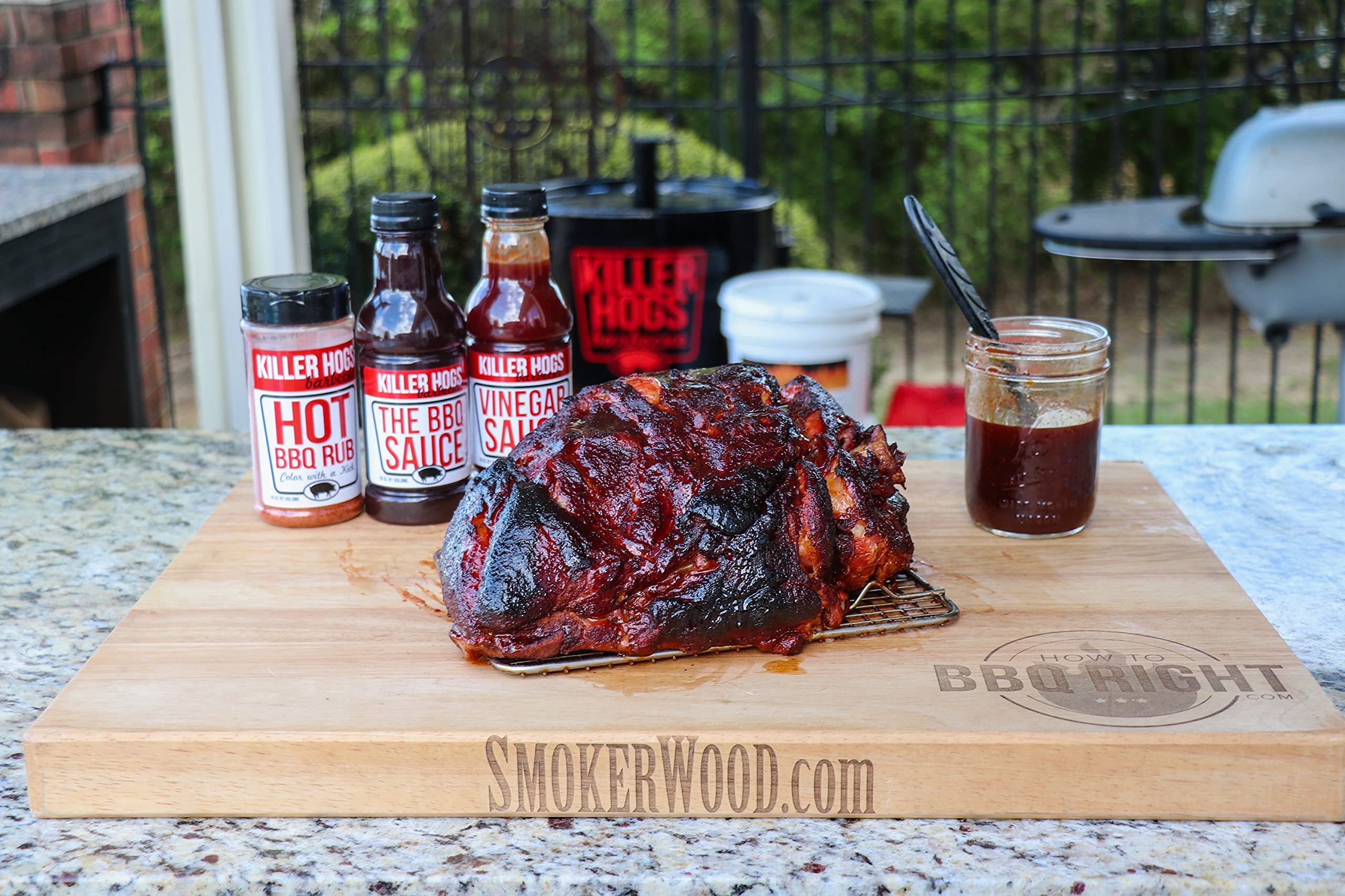 Killer Hogs HOT BBQ Rub - Championship Grill Seasoning for Beef, Steak, Burgers, Pork & Chicken | 19.8 oz | Perfect for Grilling, Smoking & BBQ Competitions