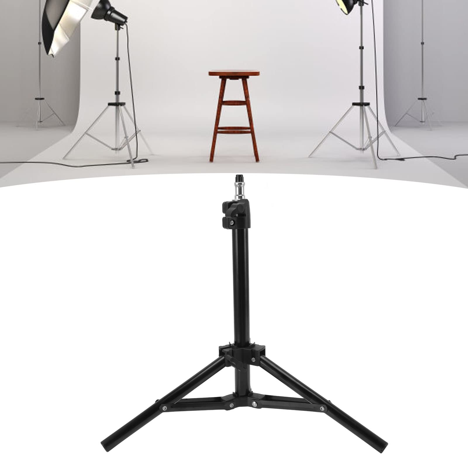 Adjustable 46cm Selfie Stick with Fill Light - Portable, Foldable Tripod Stand for Photography & Video | Perfect for Vlogging, Live Streaming & Social Media Content Creation