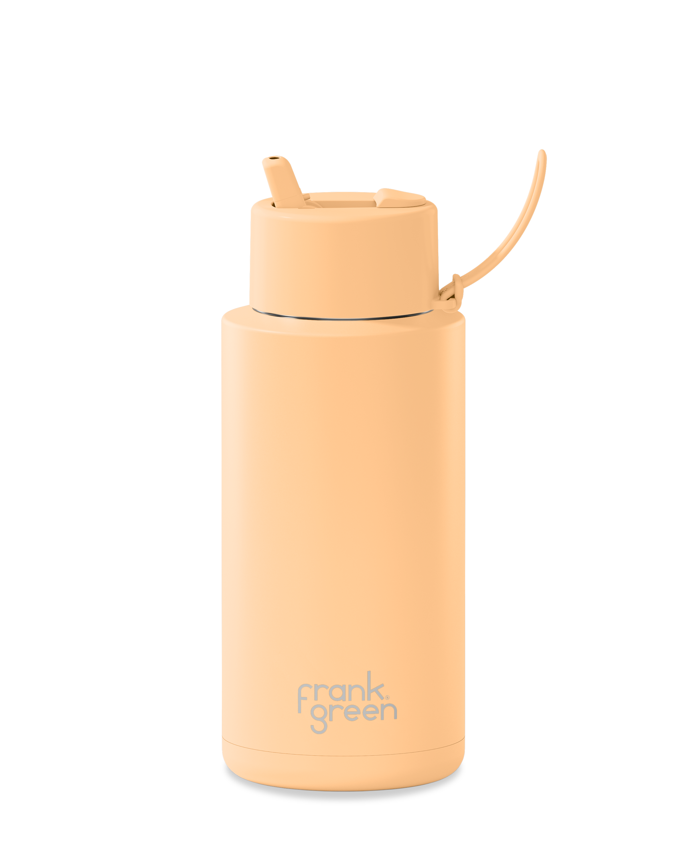Glow Ceramic Reusable Water Bottle 34oz (1000ml) - Insulated, Leak-Proof & Eco-Friendly for Gym, Hiking & Everyday Hydration