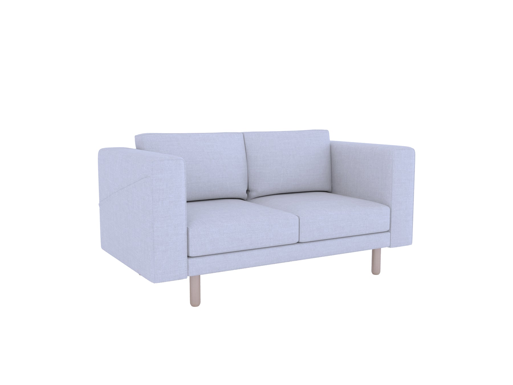 Norsborg 2-Seat Sofa Cover Stretchable Slipcover for Loveseat - Perfect for Living Room, Bedroom & Home Decor Protection