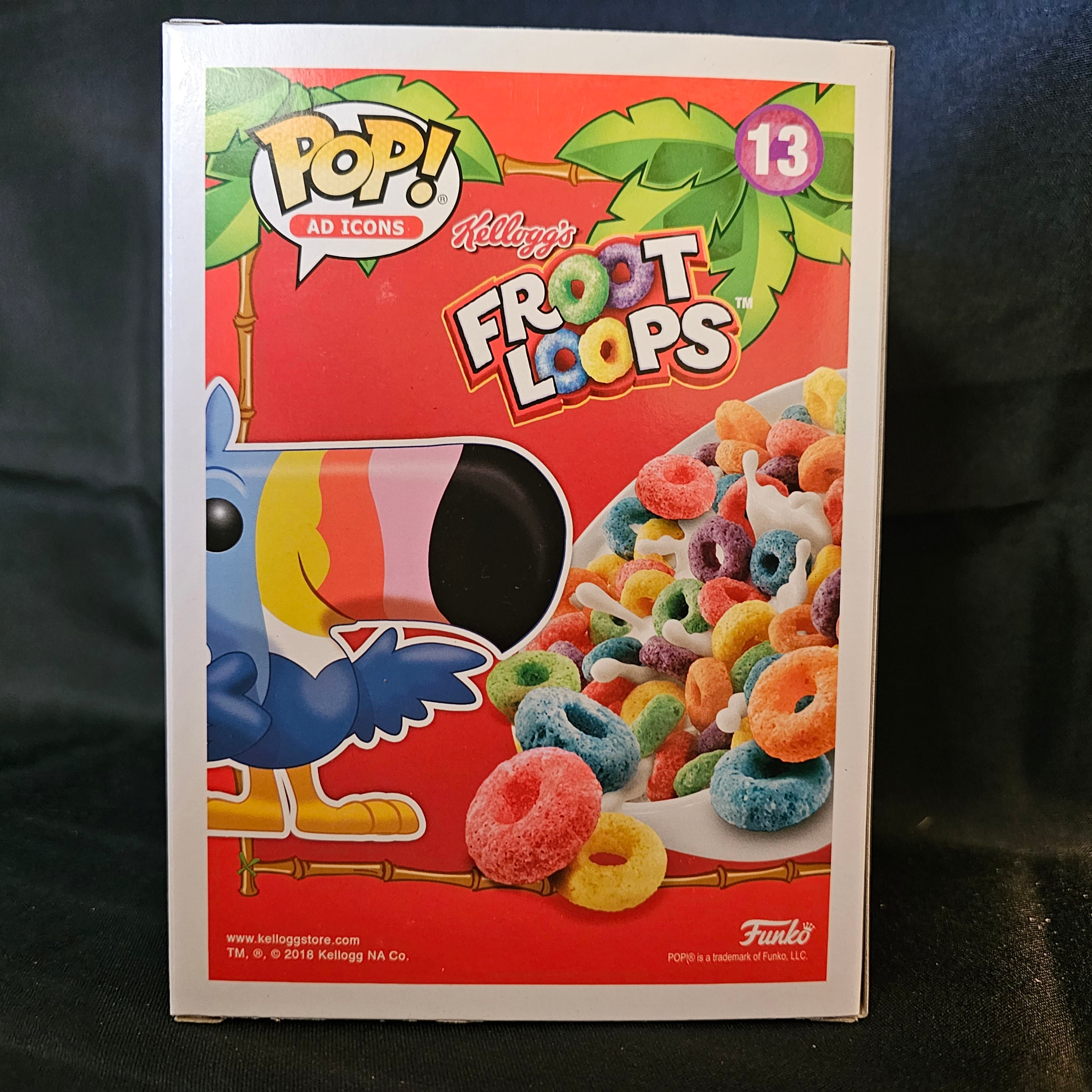 Funko Pop! Vinyl Figure: Toucan Sam from Froot Loops - Ad Icons Collection - Limited Edition Collectible for Cereal Lovers & Pop Culture Fans - Perfect for Display, Gifts, and Nostalgic Home Decor