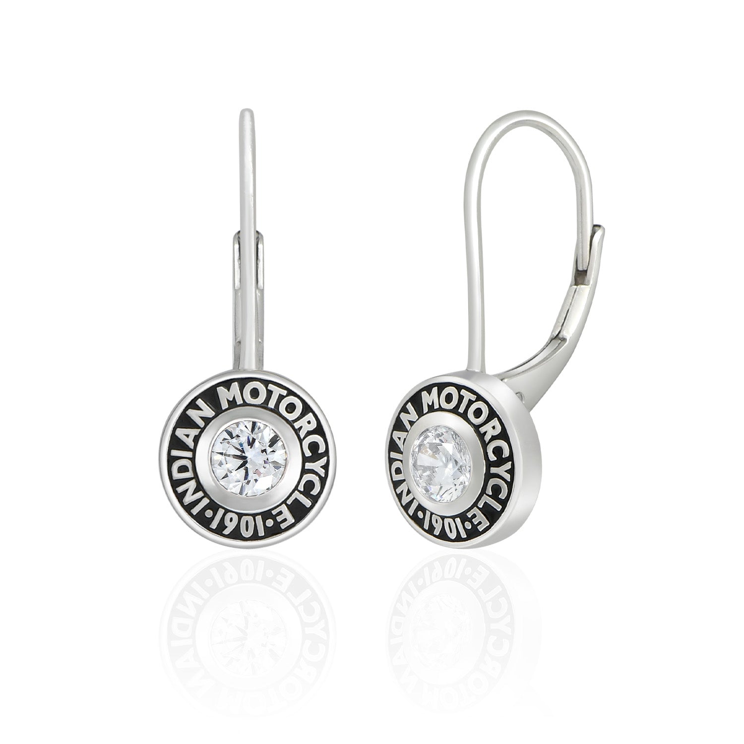 Elegant Rivet & White Stone Drop Earrings for Women - Boho Chic Dangle Jewelry for Party, Wedding & Everyday Wear