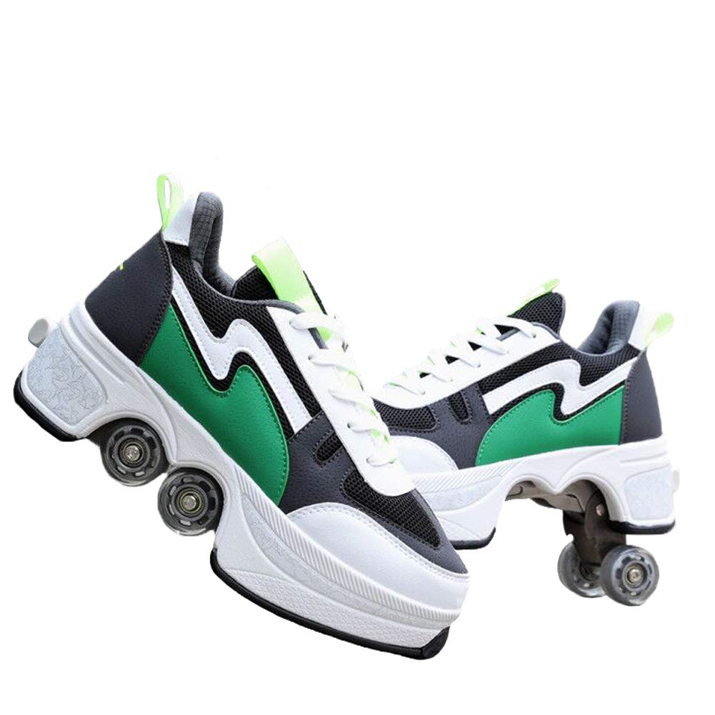 MLyzhe Roller Skates for Adults & Kids - Adjustable Inline Skates for Women, Men, Boys & Girls - Perfect for Beginners, Outdoor & Indoor Skating - Great Unisex Gift for Fitness & Fun