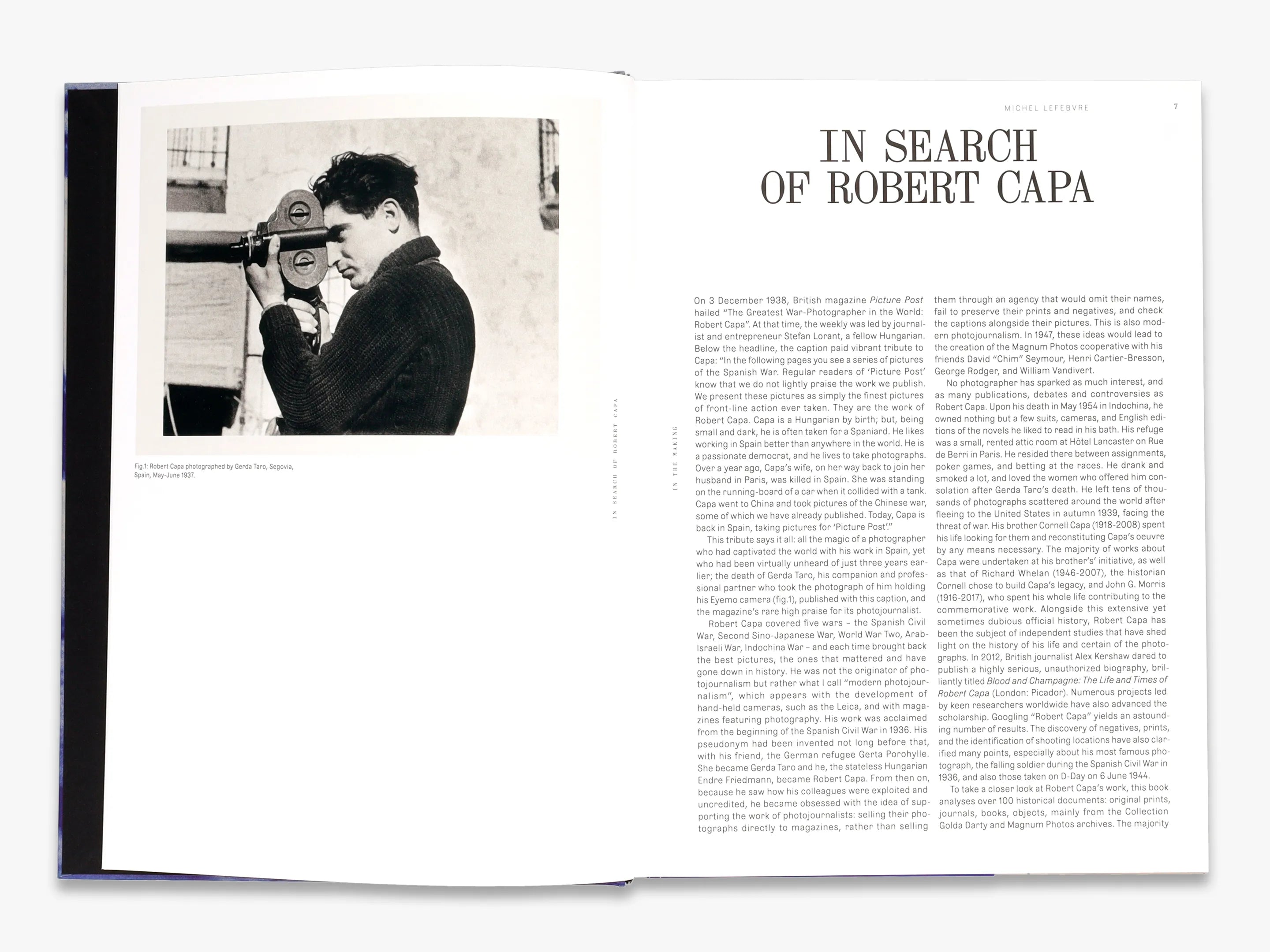 Robert Capa: In the Making - Vintage Photography Book Collection for History Enthusiasts & Art Collectors | Perfect for Home Libraries, Coffee Table Decor, and Photography Gift Ideas