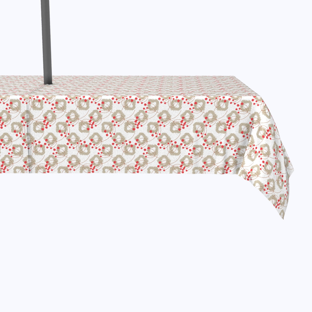 Berry Clusters Outdoor Tablecloths - Waterproof Picnic Table Cover for Patio, Garden & Backyard Dining - Perfect for BBQs, Parties & Outdoor Gatherings