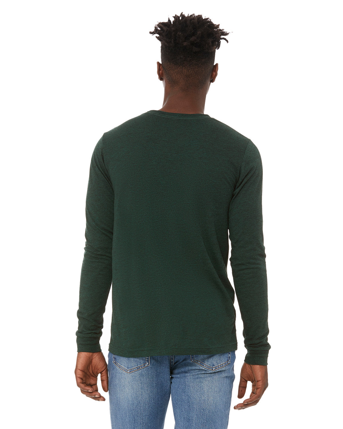 Bella + Canvas 3501 Unisex Jersey Long Sleeve T-Shirt - Soft Cotton Crewneck Tee for Men & Women - Perfect for Casual Wear, Layering & Everyday Comfort