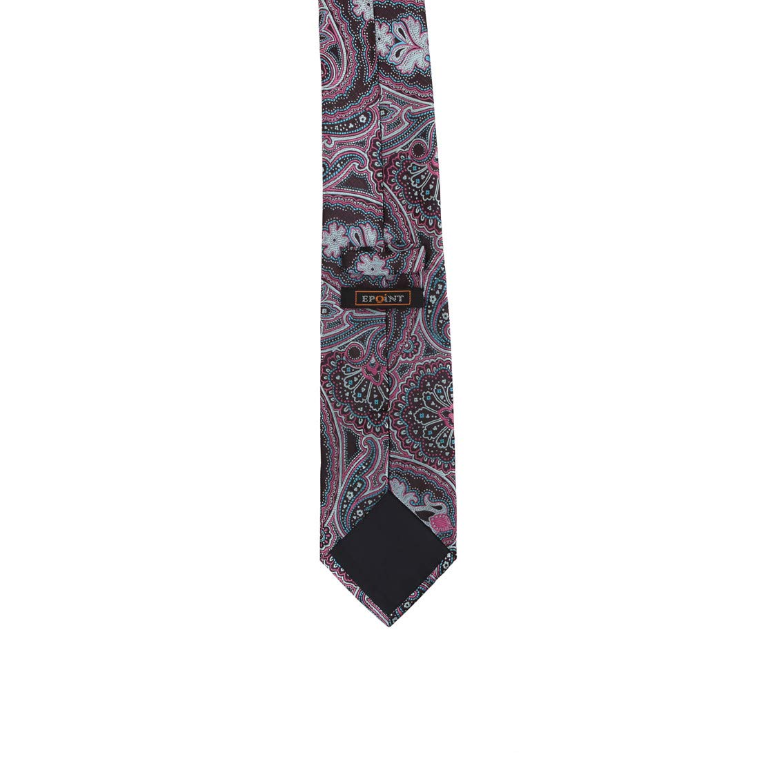 Epoint Men's Formal Paisley Microfiber Tuxedo Vest & Necktie Set - Perfect for Weddings, Prom, and Business Events