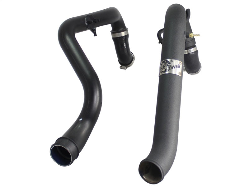 aFe Bladerunner Intercooler Inlet Tubes 2.5in for 2011-2014 Ford F-150 V6 3.5L EcoBoost - Performance Upgrade for Better Airflow & Engine Cooling - Perfect for Off-Roading & Towing