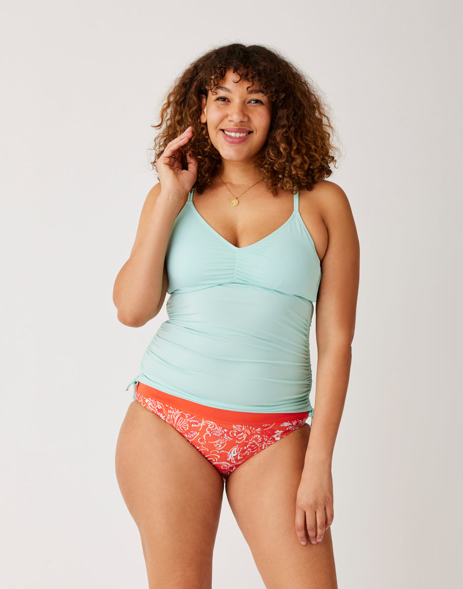 Camari Tankini Swimsuit - Sea Glass Color | Women's Two-Piece Bathing Suit for Beach & Pool | Final Sale