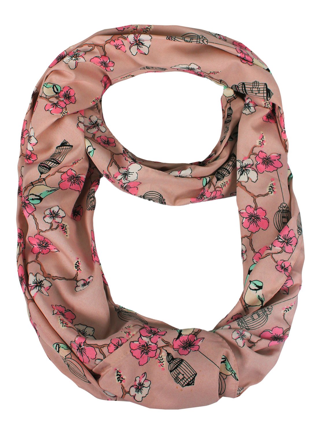 Bohemian Sheer Infinity Scarf for Women - Lightweight Circle Loop Scarf - Perfect for Fall, Winter & Spring Fashion Accessories