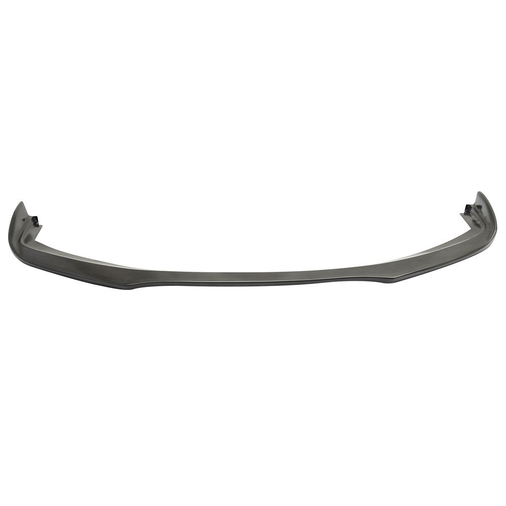 IKON MOTORSPORTS Front Bumper Lip Spoiler - Black PU CS Style Under Chin Finisher for 2012-2013 Honda Civic | Enhances Aerodynamics & Sporty Look for Street Racing & Car Shows